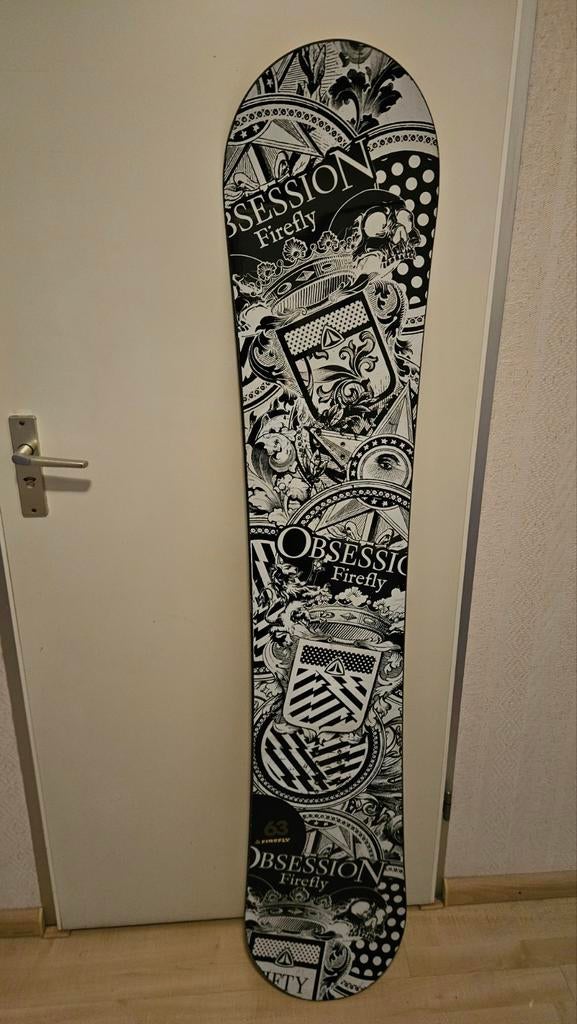 Snowboard Obsession Firefly 160cm, Sport en Fitness, Ophalen of Verzenden, Gebruikt, Board