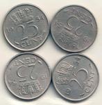 25 cent: kwartjes 1950 tm 2000, Ophalen of Verzenden, Koningin Juliana, 25 cent, Losse munt