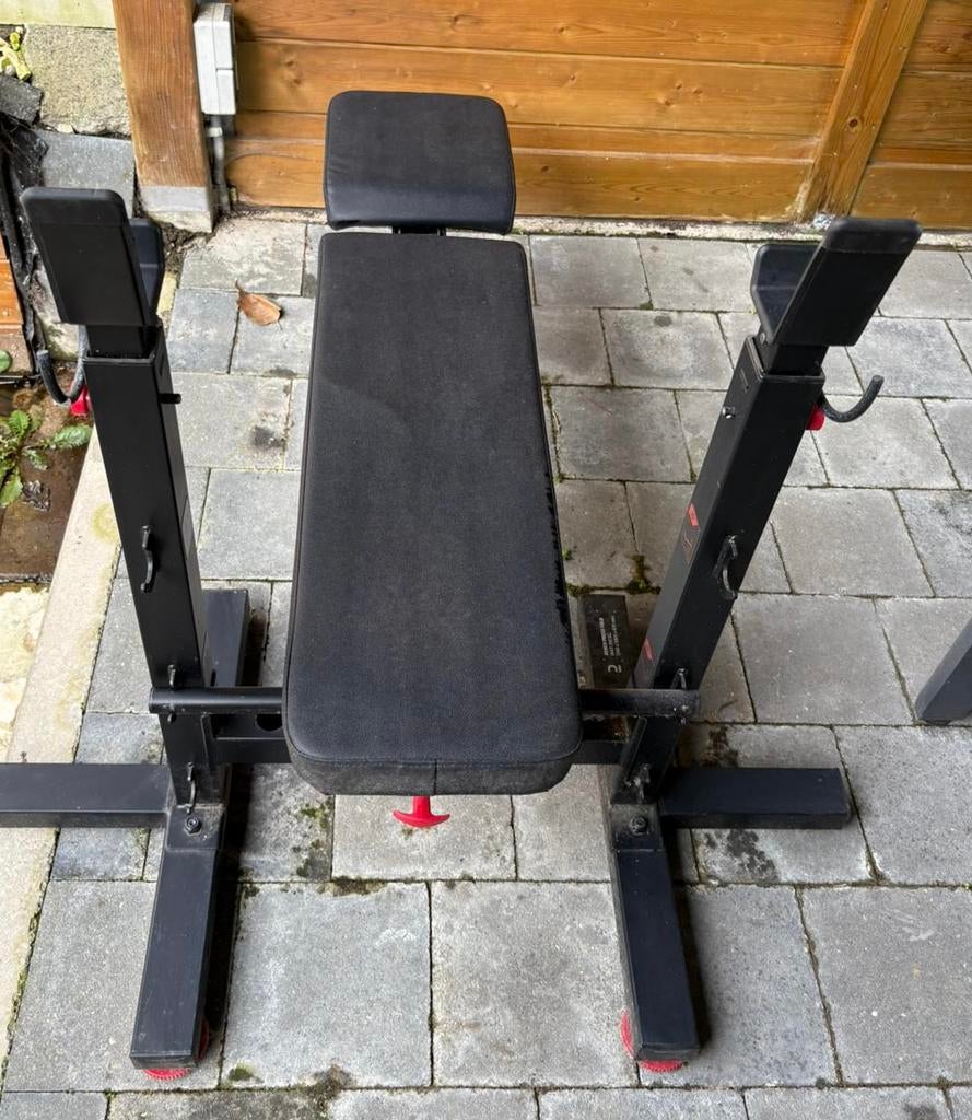 CORENGTH - Foldable and tiltable weight bench, Sport en Fitness, Fitnessmaterialen, Ophalen of Verzenden, Zo goed als nieuw