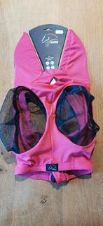 Roze elastisch vliegenmasker HKM maat S, De, De, Ophalen of Verzenden, Hkm