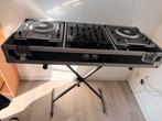 Numark DJ set (usb en CD) met flight case, Ophalen, Zo goed als nieuw, Numark