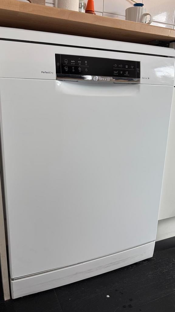 Bosch Serie 6 vaatwasser, vrijstaand, werkt PERFECT, Ophalen, Zo goed als nieuw, Minder dan 85 cm