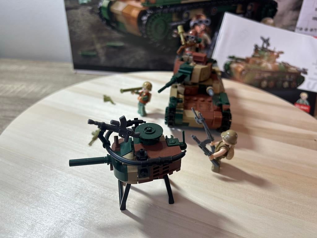 Sluban M38-B1107 2-in-1 Tank - 99,9% compleet, Ophalen of Verzenden, Zo goed als nieuw, Overige merken