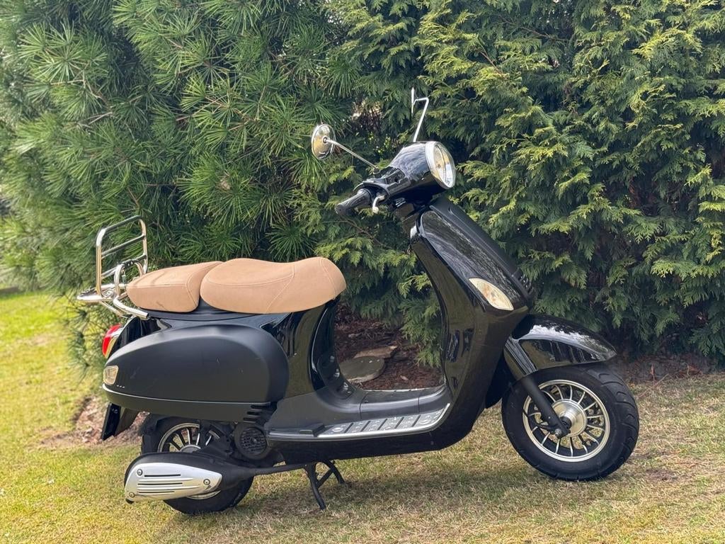 Xinix Touring Scooter - Zwart, Goed Lopend, Nieuwe Accu, Ophalen, Gebruikt, Overige typen, Overige merken