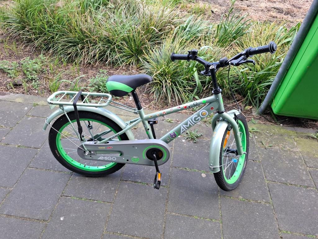 Kinderfiets Amigo, Fietsen en Brommers, Fietsen | Kinderfietsjes, Ophalen, Gebruikt, Minder dan 16 inch