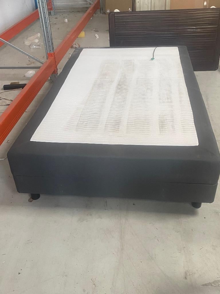 boxspring elektrisch 200x120cm, Huis en Inrichting, Slaapkamer | Boxsprings, Ophalen, Eenpersoons, Onbekend, 140 cm