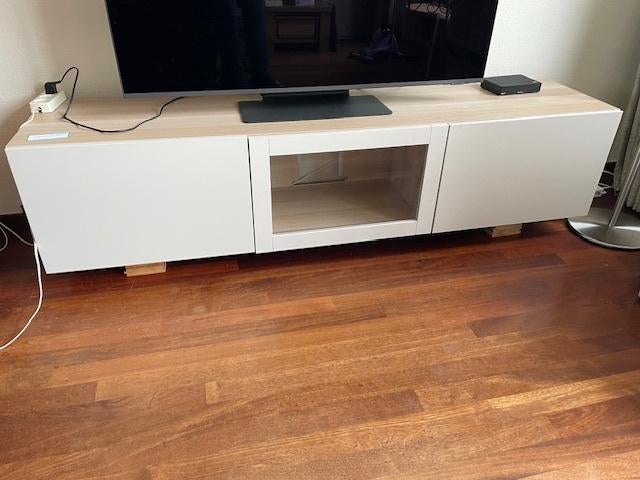 Ikea zwevend tv-meubel Besta 180x41x39 cm, Huis en Inrichting, Ophalen, Gebruikt, 150 tot 200 cm, Minder dan 100 cm
