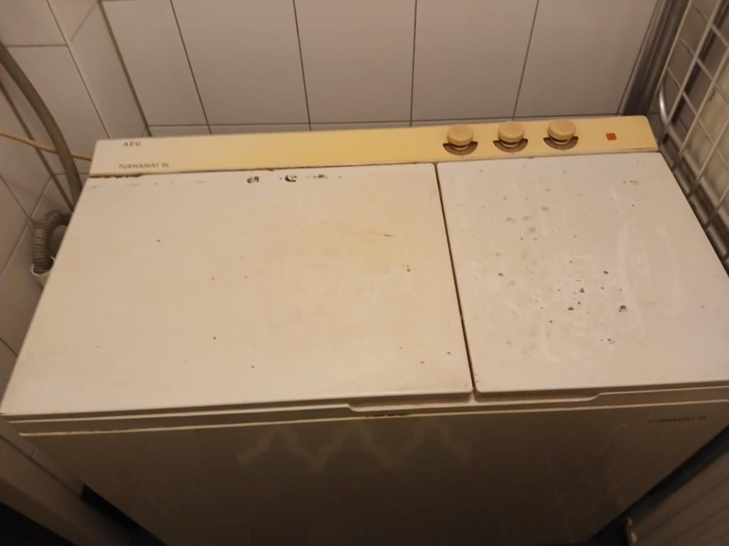 AEG Turnamat, Witgoed en Apparatuur, Wasmachines, Ophalen, 1200 tot 1600 toeren, Gebruikt, 10 kg of meer