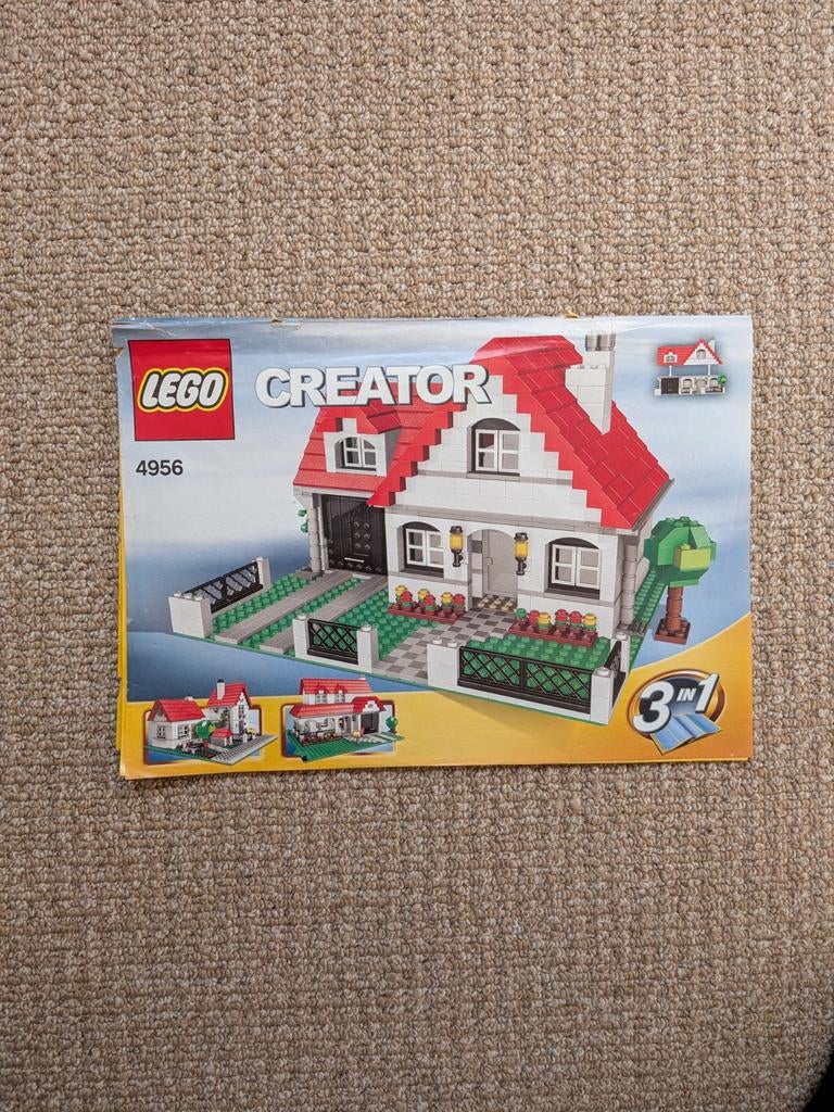 LEGO Creator Huis 4956 - Klassiek 3-in-1 model, Kinderen en Baby's, Speelgoed | Duplo en Lego, Ophalen, Gebruikt, Lego, Compleet