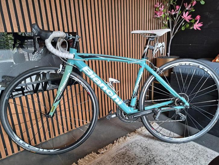 Bianchi via Nirone 7 dames racefiets 46cm, Fietsen en Brommers, Fietsen | Racefietsen, Gebruikt, Dames, Overige merken, Meer dan 20 versnellingen