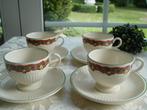 Wedgwood christmas time theekop en schotels, Ophalen of Verzenden, Zo goed als nieuw, Wedgwood, Kop(pen) en/of Schotel(s)