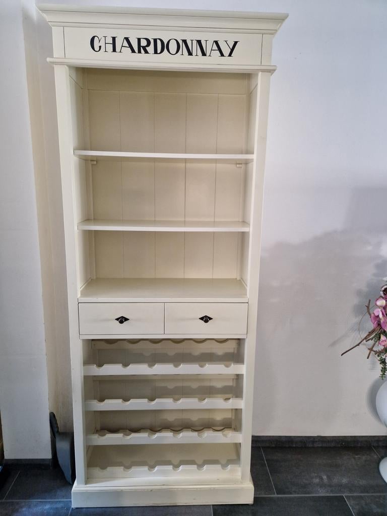 Wijnkast / flessenkast voor 24 flessen - Goede staat, Ophalen, Gebruikt, 15 tot 25 flessen, 75 cm of meer