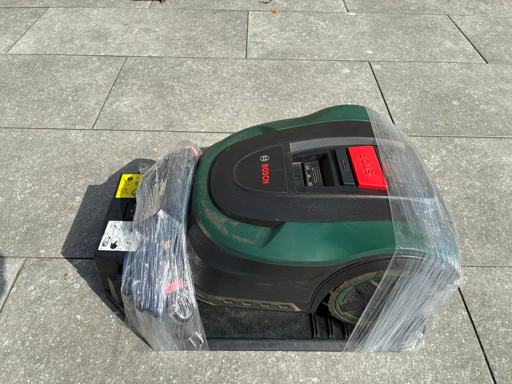 Bosch Indego S+ 500 robotmaaier MET 5G upgrade, Tuin en Terras, Robotmaaiers, Ophalen of Verzenden, Gebruikt, Meer dan 25 cm, Bestuurbaar via app