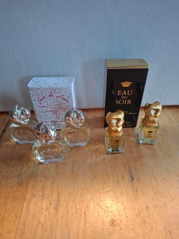 5 Miniatuur parfumflesjes Sisley, Verzamelen, Parfumverzamelingen, Nieuw, Miniatuur, Ophalen of Verzenden