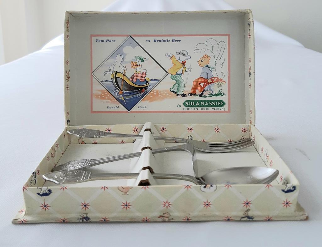 Tom Poes Bestek 3 delig in originele doos., Ophalen of Verzenden