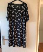Jurk met dierenprint, Kleding | Dames, Zwart, Maat 42/44 (L), Ophalen of Verzenden, Zo goed als nieuw