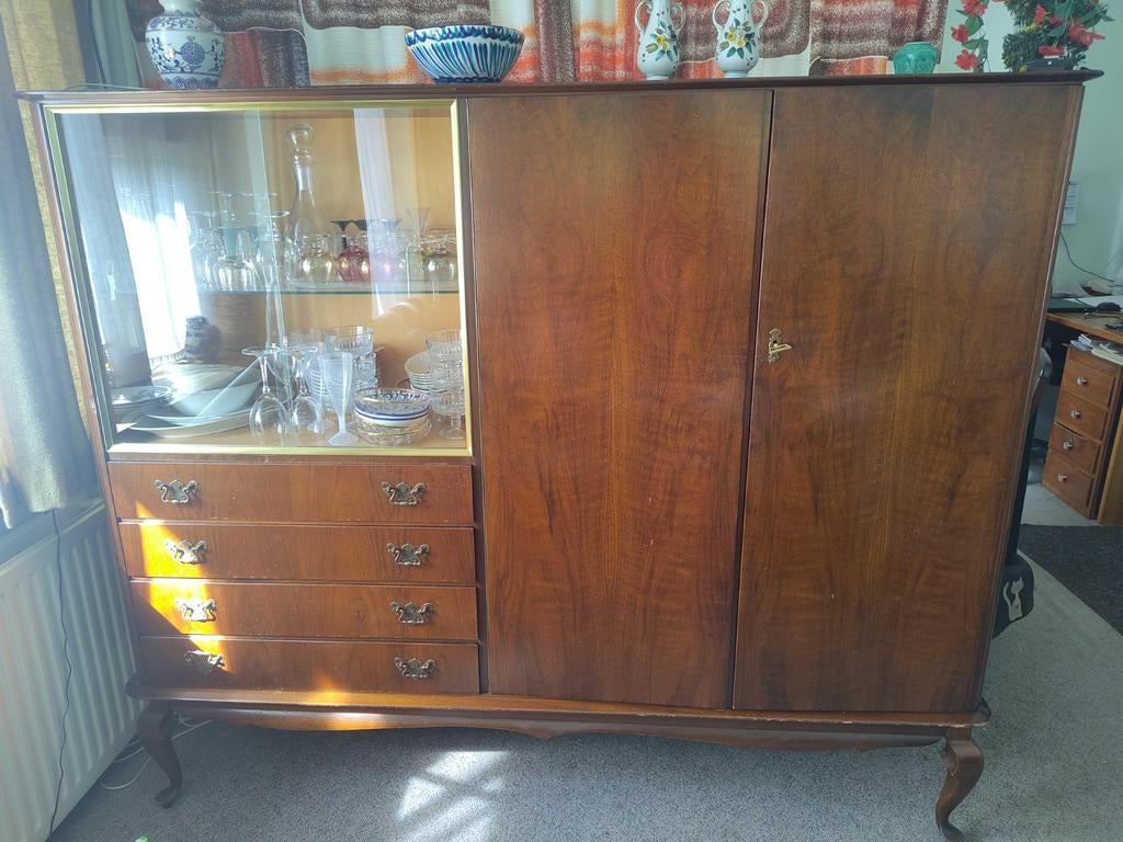 Origineel topform antieke kast jaren 60, Ophalen, Zo goed als nieuw, 25 tot 50 cm