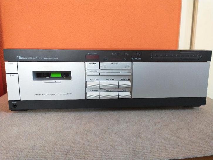 Nakamichi LX-3, Audio, Tv en Foto, Cassettedecks, Enkel, Overige merken, Ophalen of Verzenden