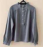 JC Sophie  blouse met plooien maat 42 nieuw!, Kleding | Dames, Ophalen of Verzenden, Nieuw, Maat 42/44 (L), Blauw