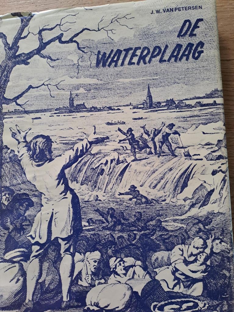 DE WATERPLAAG. J.W. PETERSEN., Boeken, Geschiedenis | Stad en Regio, Ophalen of Verzenden, 20e eeuw of later, Gelezen, J.W. Pietersen
