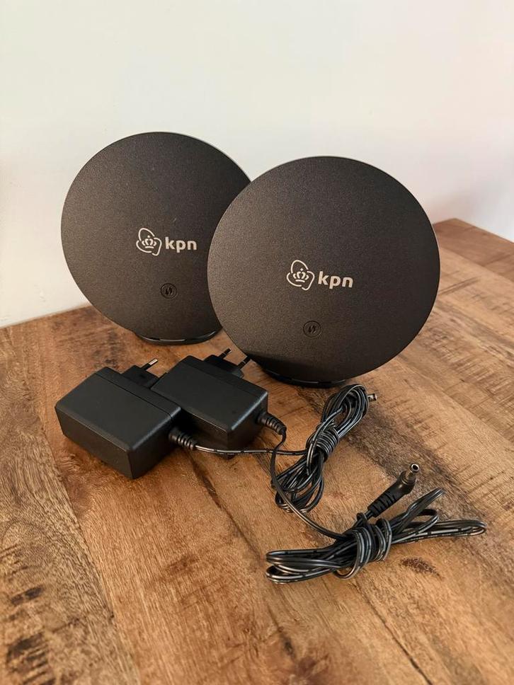 2 Nieuwe KPN Super Wifi 2.0 punten/spots met adapters, Computers en Software, Routers en Modems, Nieuw, Ophalen of Verzenden