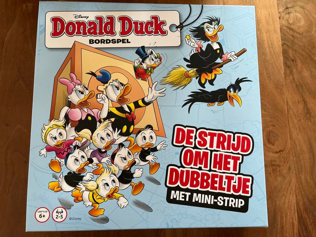 Donald Duck Bordspel - de strijd om het dubbeltje, Hobby en Vrije tijd, Gezelschapsspellen | Bordspellen, Vijf spelers of meer