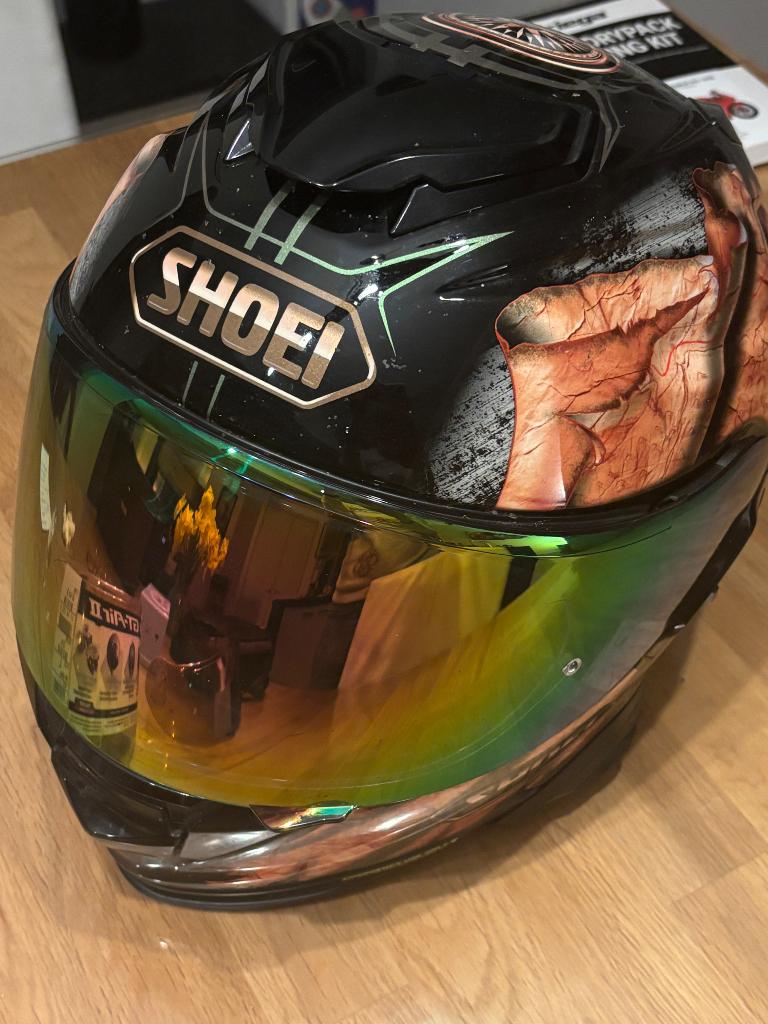 Motorhelm (Shoei, type GT-Air II) met srl 2 intercom, Ophalen, Heren, Integraalhelm, Shoei
