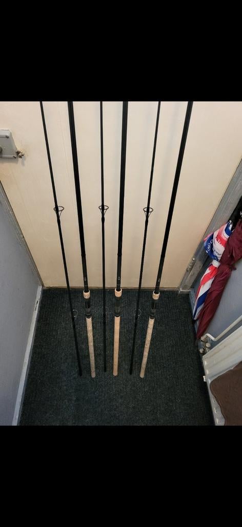 3x Greys Prodigy GT2 50 Full Cork Hengel 3lbs, Ophalen, Gebruikt, Werphengel