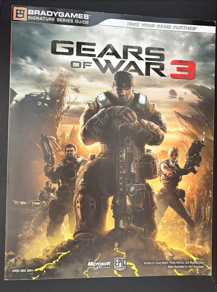 Gears of War 3 Game Guide - Bradygames, Spelcomputers en Games, Games | Overige, Online, Vanaf 18 jaar, Shooter, 1 speler