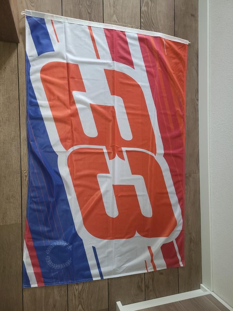 Max Verstappen vlag, Verzamelen, Ophalen of Verzenden, Gebruikt