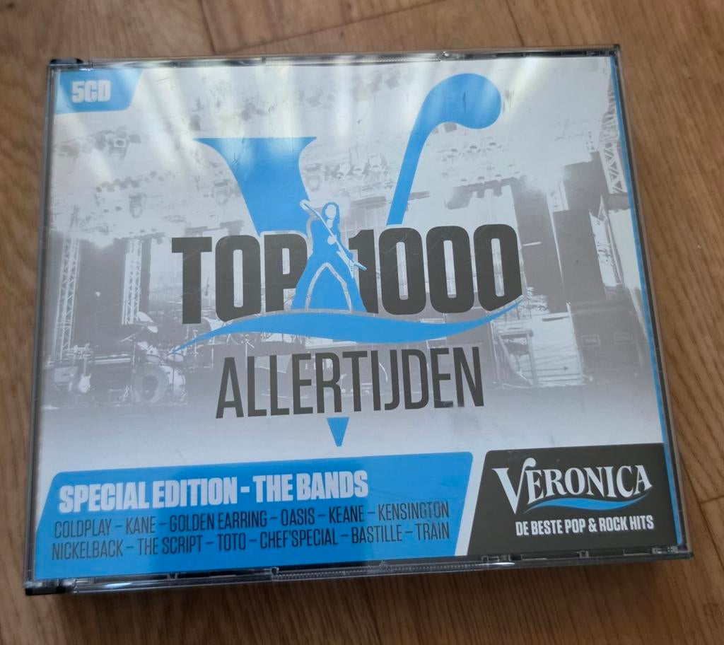 Veronica Top 1000 Allertijden (Special Edition The Bands), Cd's en Dvd's, Ophalen of Verzenden, Zo goed als nieuw, 1 bandje