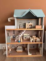 Houten poppenhuis Petite Amelie ‘campagne’, Ophalen, Zo goed als nieuw, Poppenhuis