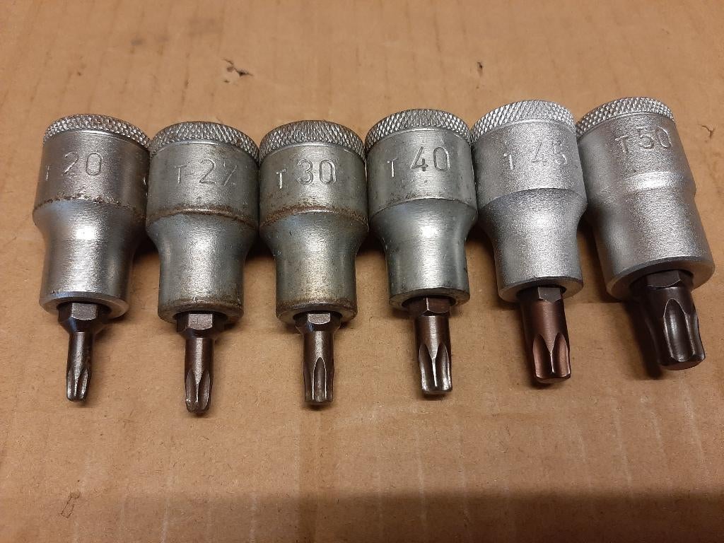 Gedore torx inbusdoppen 1/2, Ophalen of Verzenden, Gebruikt