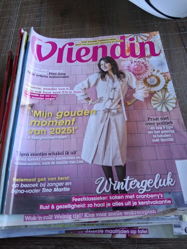 Tijdschrift vriendin, Ophalen, Zo goed als nieuw, Damesbladen