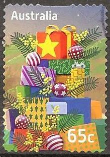 282 Australië 2025 Christmas s/a, Postzegels en Munten, Postzegels | Oceanië, Gestempeld, Verzenden