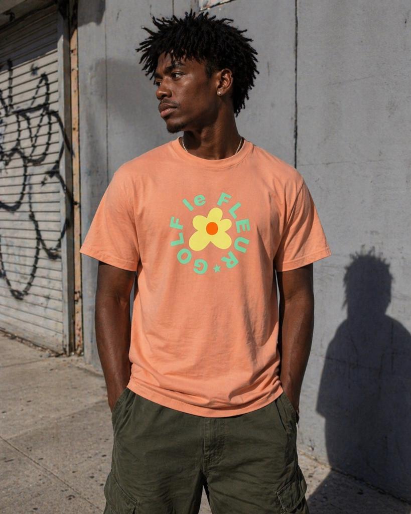 Converse x Golf Le Fleur Pink t-shirt | M, Overige kleuren, Maat 48/50 (M), Converse, Ophalen of Verzenden