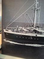 Ms. Keerkring Schilderij - Historisch KPM Schip Canvas, Verzamelen, Scheepvaart, Ophalen of Verzenden, Zo goed als nieuw, Motorboot