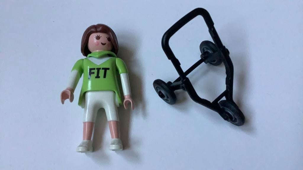 Playmobil 4697 onderdelen moeder en onderstel kinderwagen, Ophalen, Gebruikt, Los playmobil