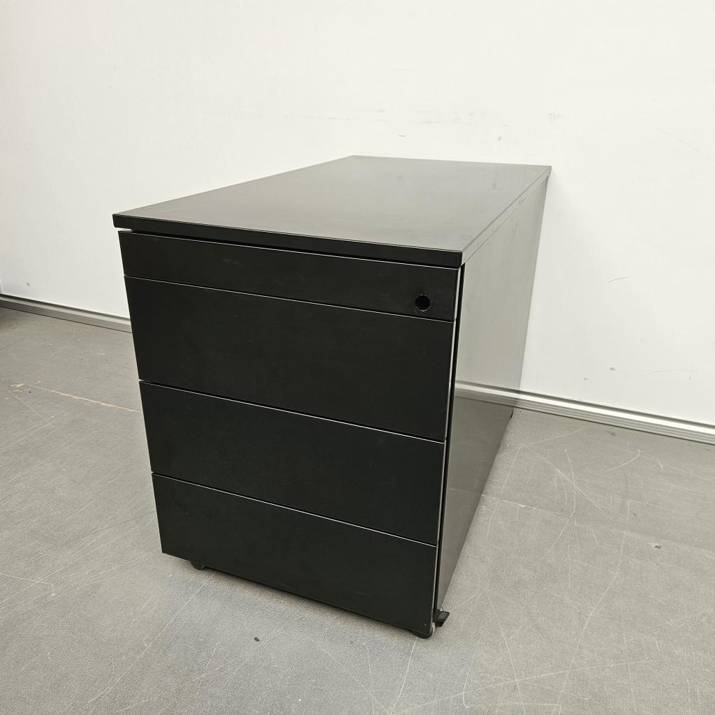 Eromes zwart metalen ladeblok zonder slot - 57x44x79 cm, Niet ingevuld, Gebruikt, Niet ingevuld, Niet ingevuld