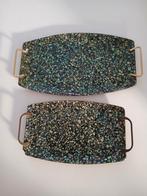 Albalone schelp schaaltjes 26.5 en 21.5cm.samen 28€, Ophalen