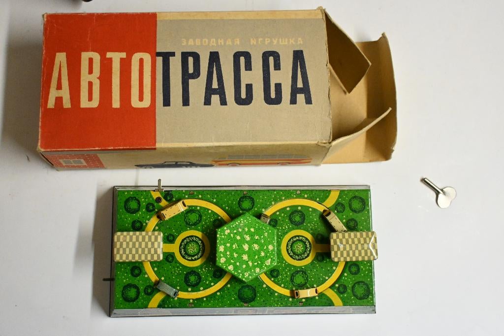 cccp ussr abtotpacca blikken auto speelgoed in doos, Ophalen of Verzenden, Zo goed als nieuw