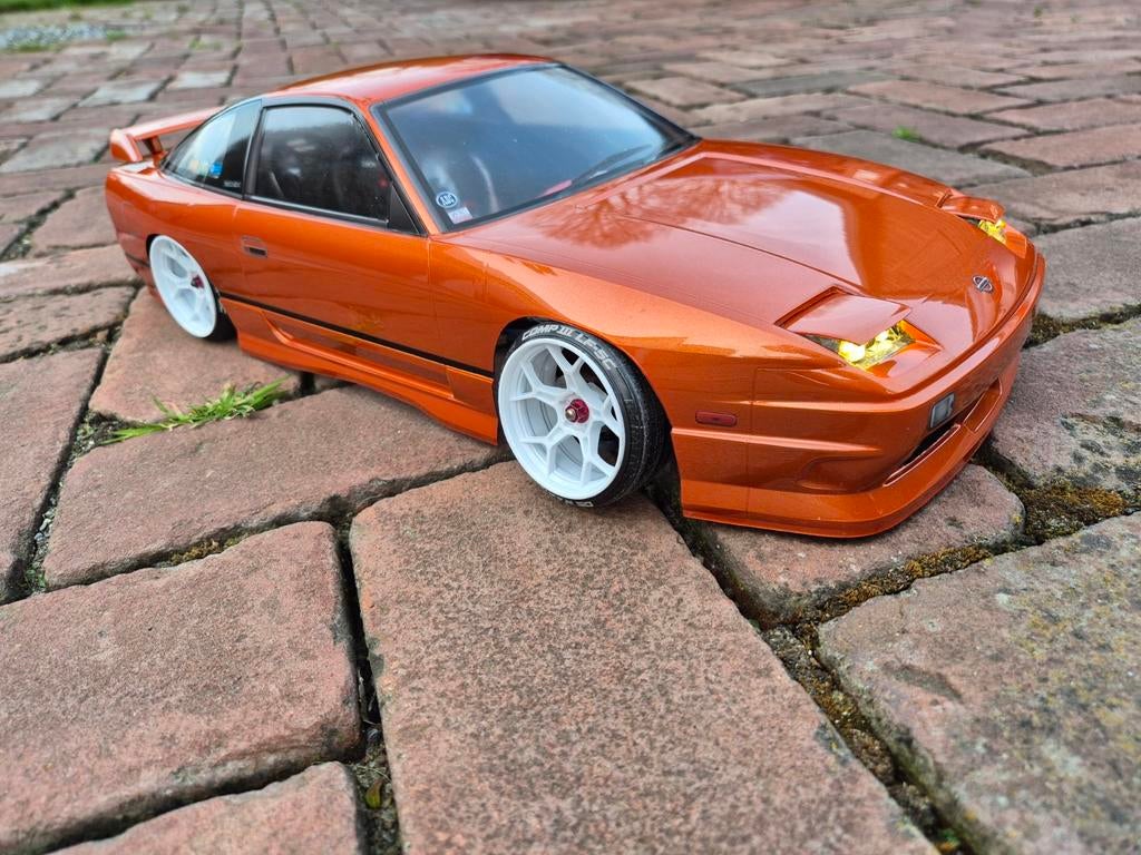 Rc drift body Nissan 180sx, Ophalen, Nieuw