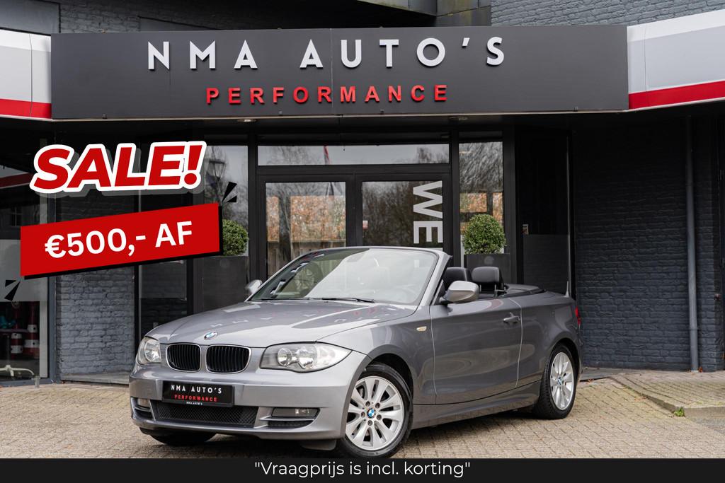 BMW 1-serie Cabrio 118i High Executive NETTE AUTO / ONDERHOU, Auto's, BMW, Bedrijf, Te koop, 1-Serie, ABS, Airbags, Airconditioning