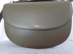 APC Genève Handtas crossbodytas Leer - groen grijs - ZGAN -, Ophalen of Verzenden, Zo goed als nieuw, Groen, Handtas