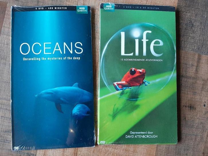 Prachtige mooie nieuwe Natuur Dvd's OCEANS & LIFE, Cd's en Dvd's, Dvd's | Documentaire en Educatief, Nieuw in verpakking, Natuur