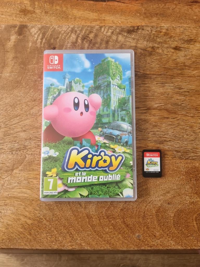 Kirby en de Vergeten Wereld voor de Nintendo Switch, Avontuur en Actie, 1 speler, Ophalen of Verzenden, Zo goed als nieuw
