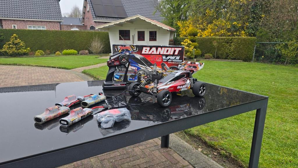 Traxxas Bandit VXL-3S

Deze uiterst snelle RC-auto is rtr, Ophalen of Verzenden, Auto offroad