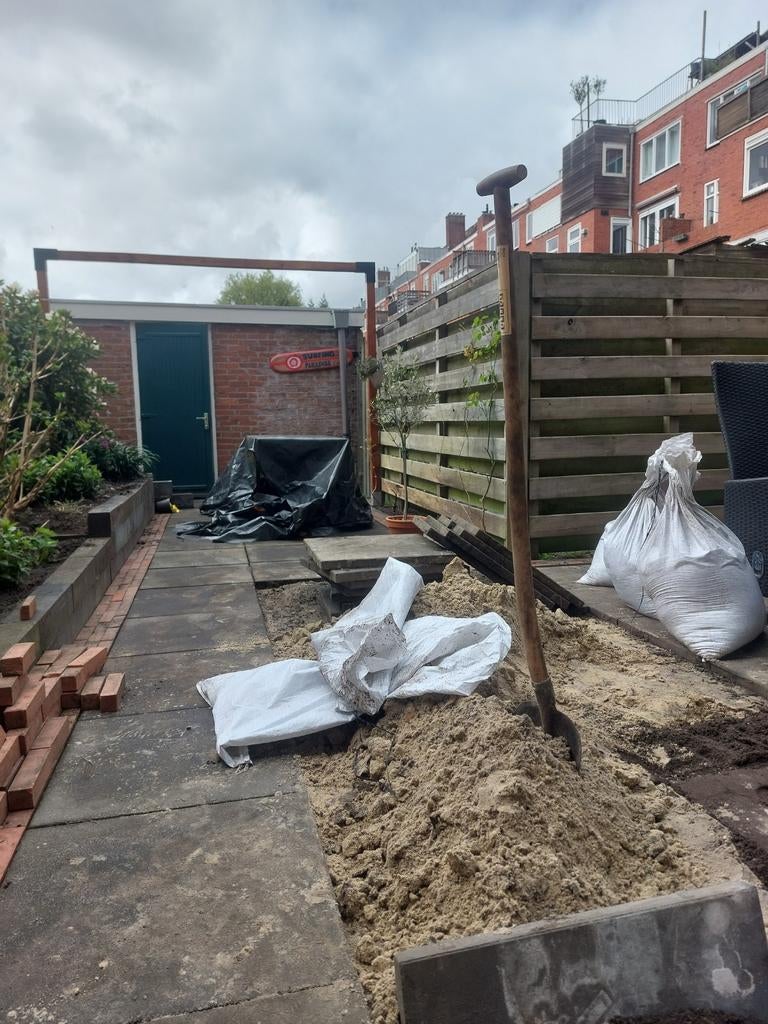 Gratis ophoogzand, Tuin en Terras, Zand, Ophalen, Ophoogzand