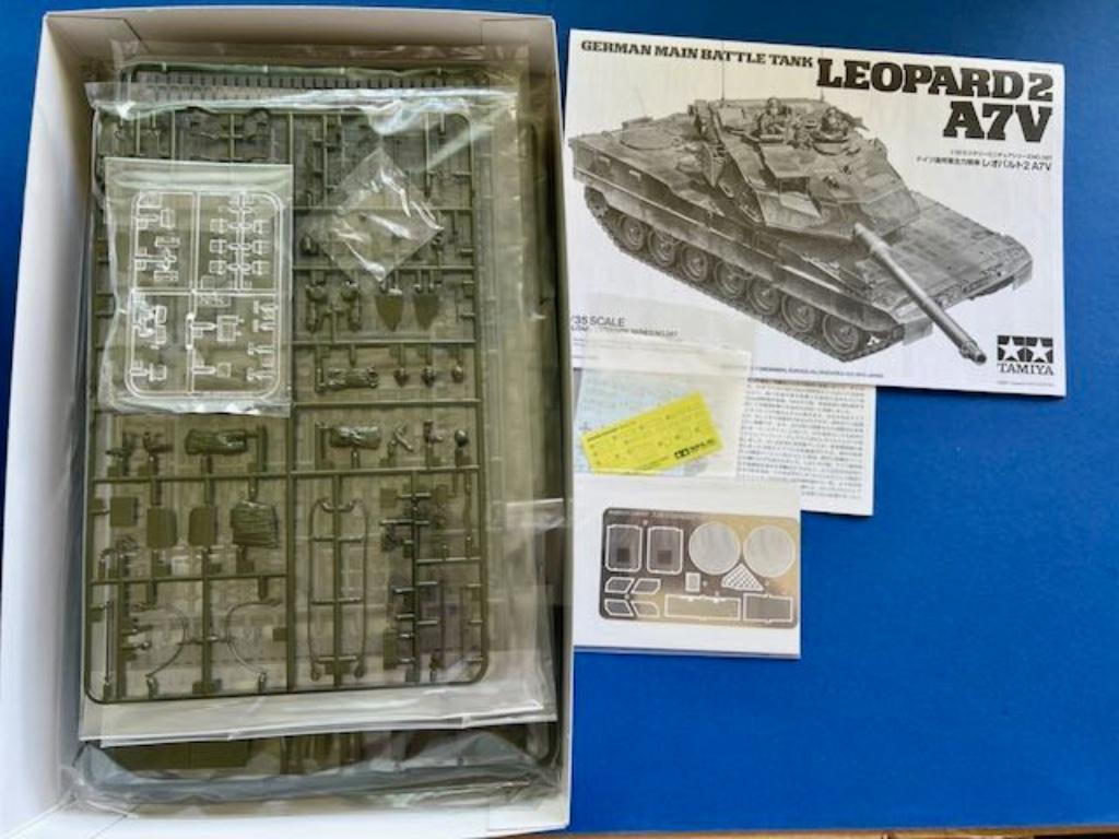 Tamiya	35387	German Leopard 2 A7V	1/35 incl alu loop!, Italeri, Verzenden, 1:32 tot 1:50, Overige typen