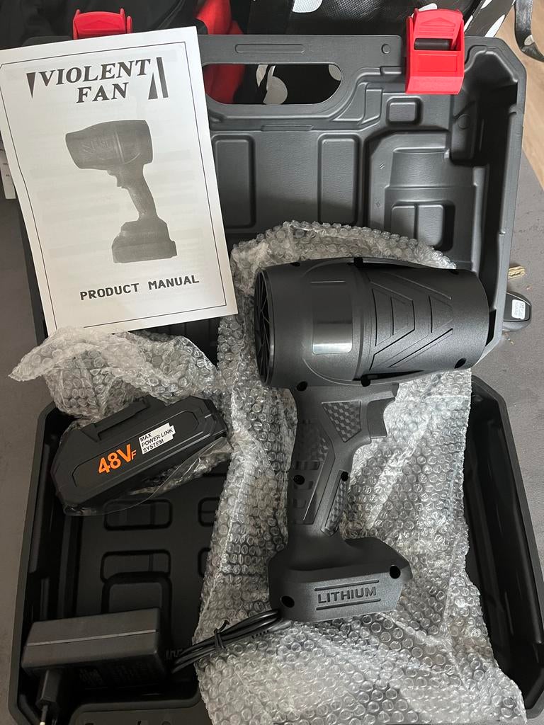 Krachtige Accu Ventilator - Draagbaar en Veelzijdig, Ophalen of Verzenden, Nieuw, Overige